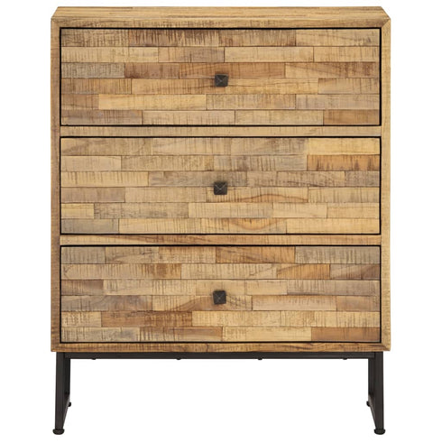 Legore - Sideboard Set 2 Pieces Reclaimed Teak Wood